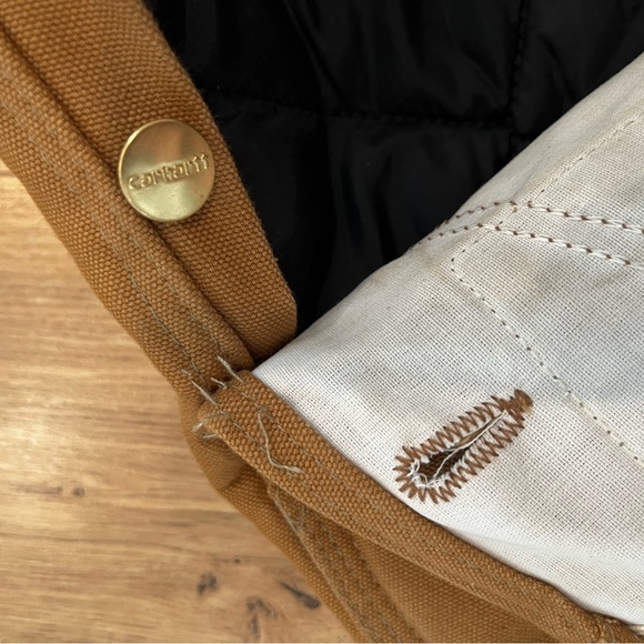 Carhartt Men’s Duck Insulated Bib Overalls - Picture 9 of 9
